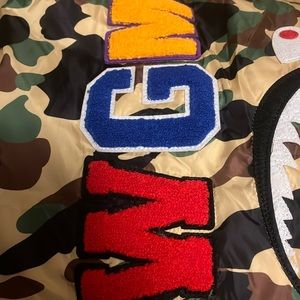 Bape puffer coat size 2xl very warm